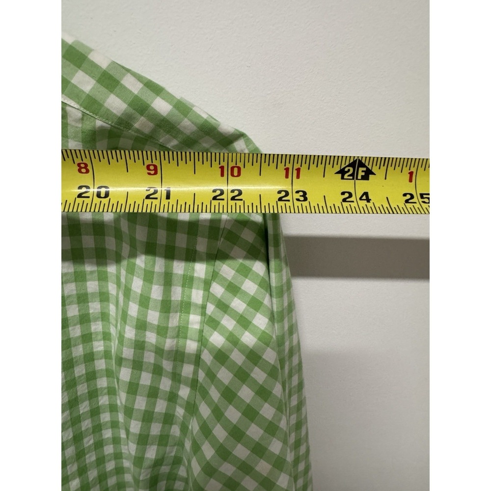 Ralph Lauren Blake Shirt Mens 2XL Green Gingham Relaxed Fit Cotton - Picture 7 of 7